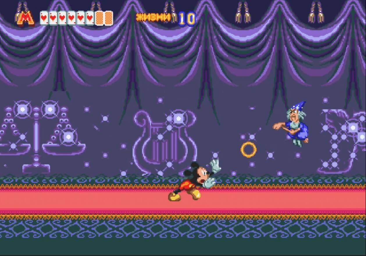 World of Illusion Starring Mickey Mouse and Donald Duck - геймплей игры Sega Mega Drive\Genesis